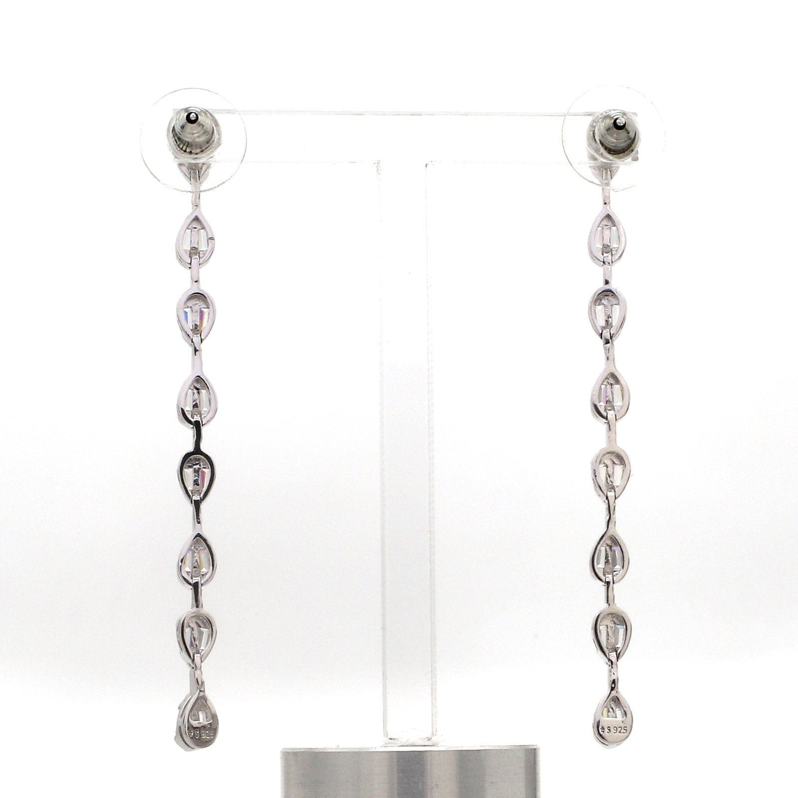 Nirelle Crystal Raindrop – Sparkling Silver Jewellery for Women - Image 2
