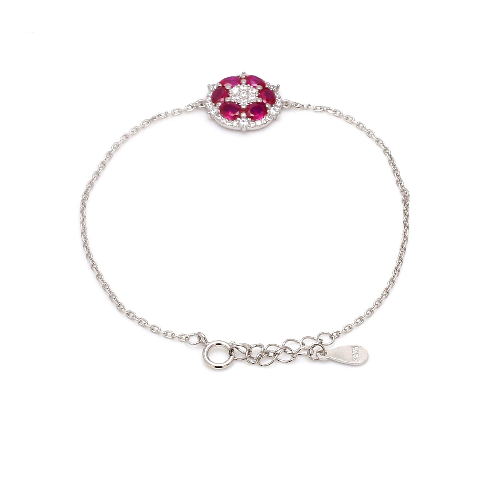 Nirelle Red Halo Bracelet – Radiant Elegance in Every Hue - Image 2