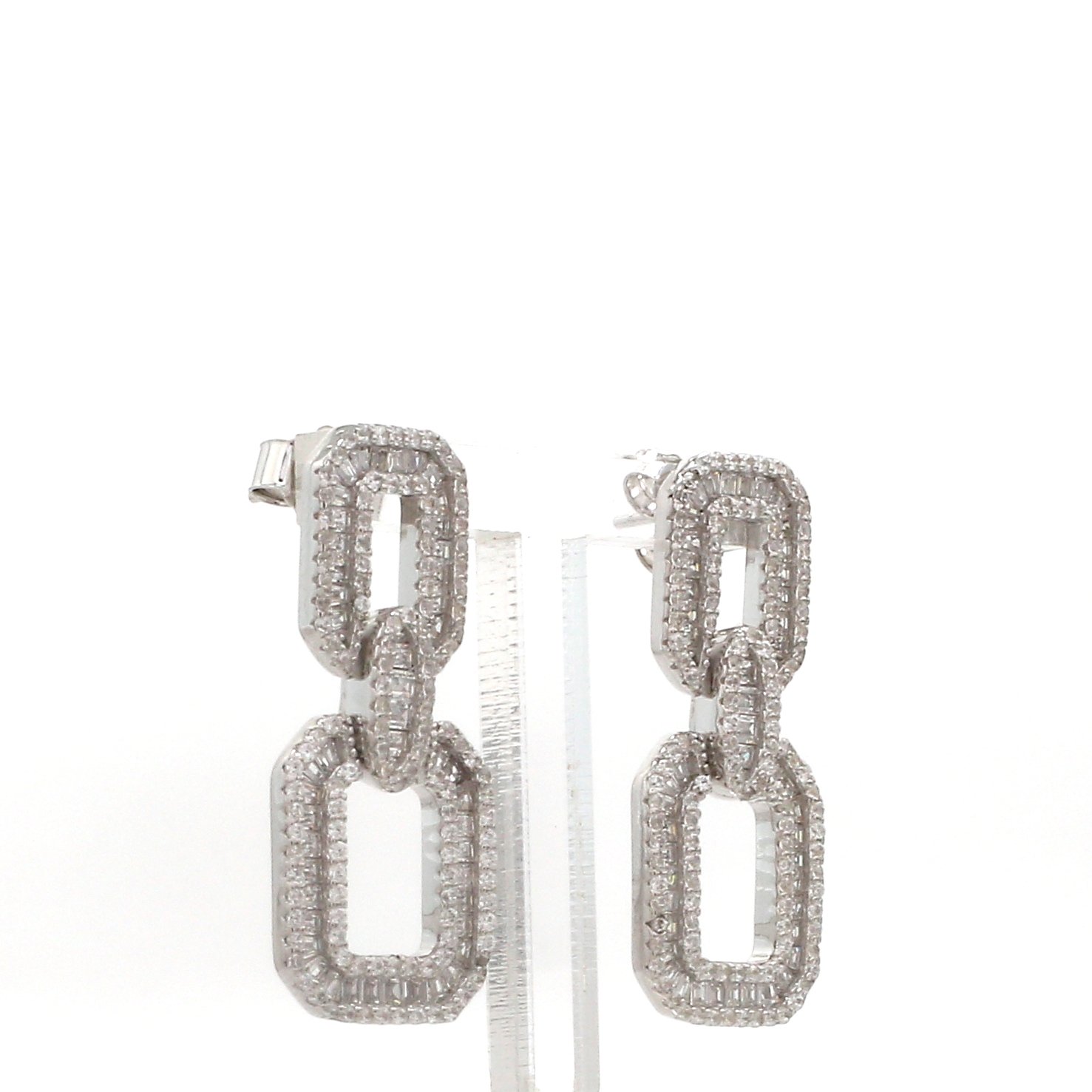 Swaroski Ling Danglers – Signature Earrings by Nirelle - Image 3