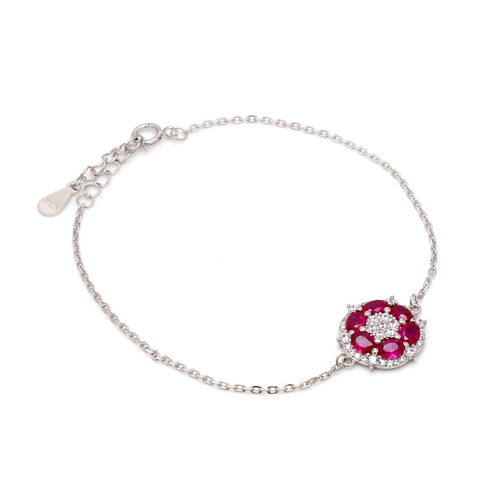 Nirelle Red Halo Bracelet – Radiant Elegance in Every Hue - Image 3