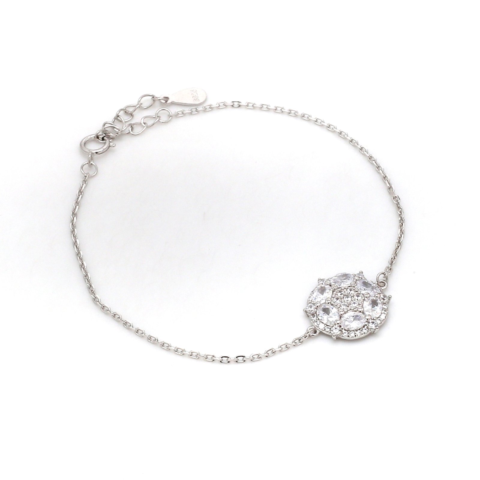Nirelle Swaroski Halo Bracelet – Radiant Crystal Halo Elegance - Image 3