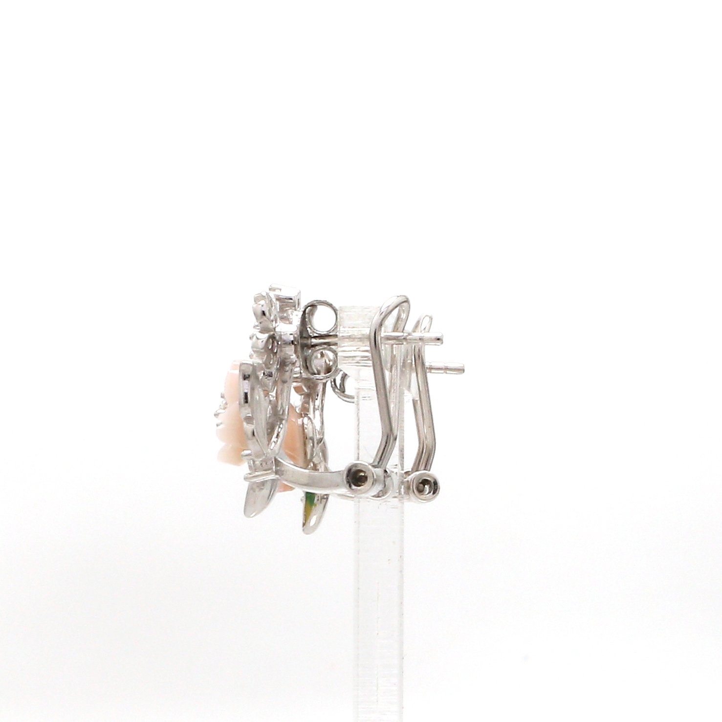 Nirelle Spring Garden Studs – Elegant Silver Jewellery Inspired by Blooming Gardens - Image 4