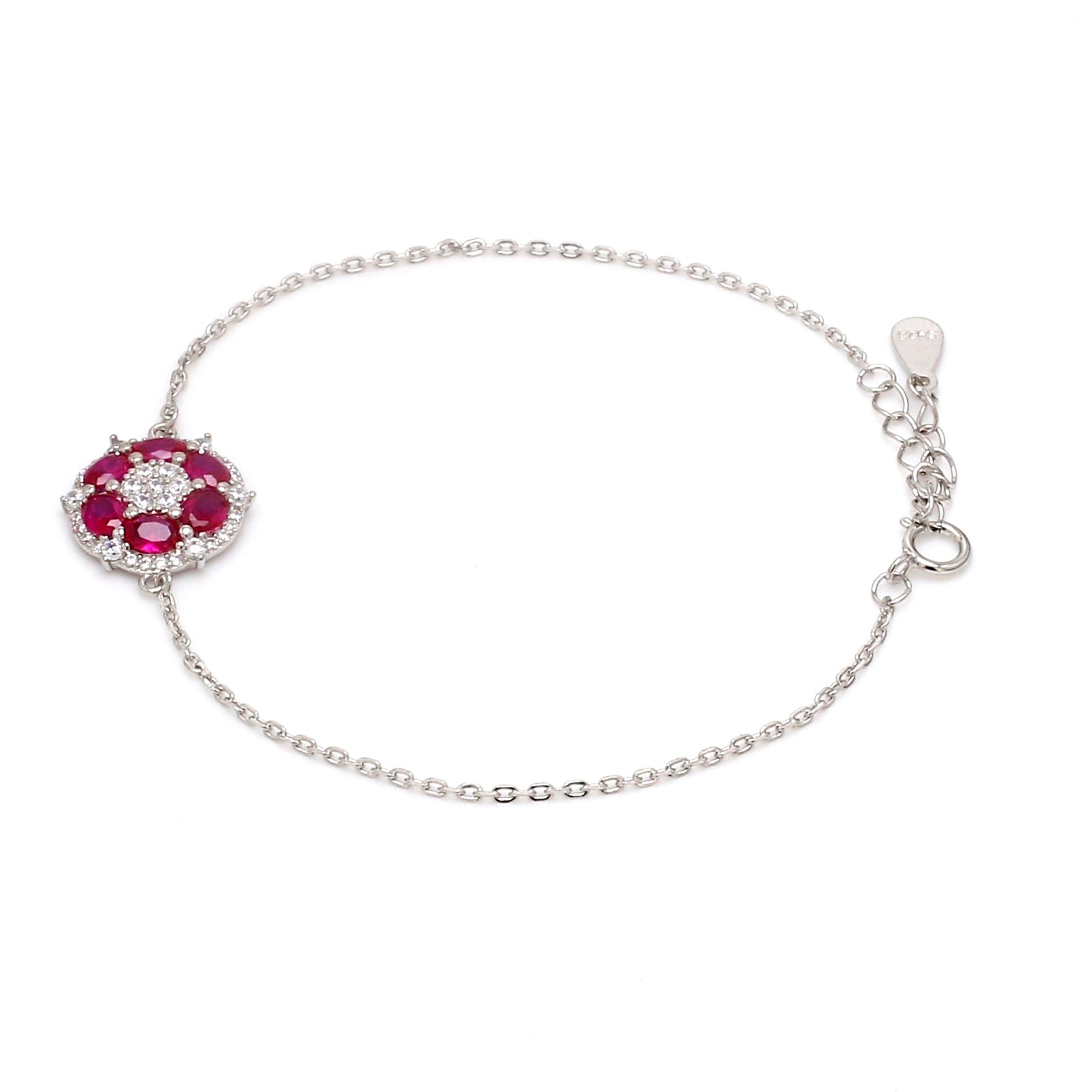 Nirelle Red Halo Bracelet – Radiant Elegance in Every Hue - Image 4