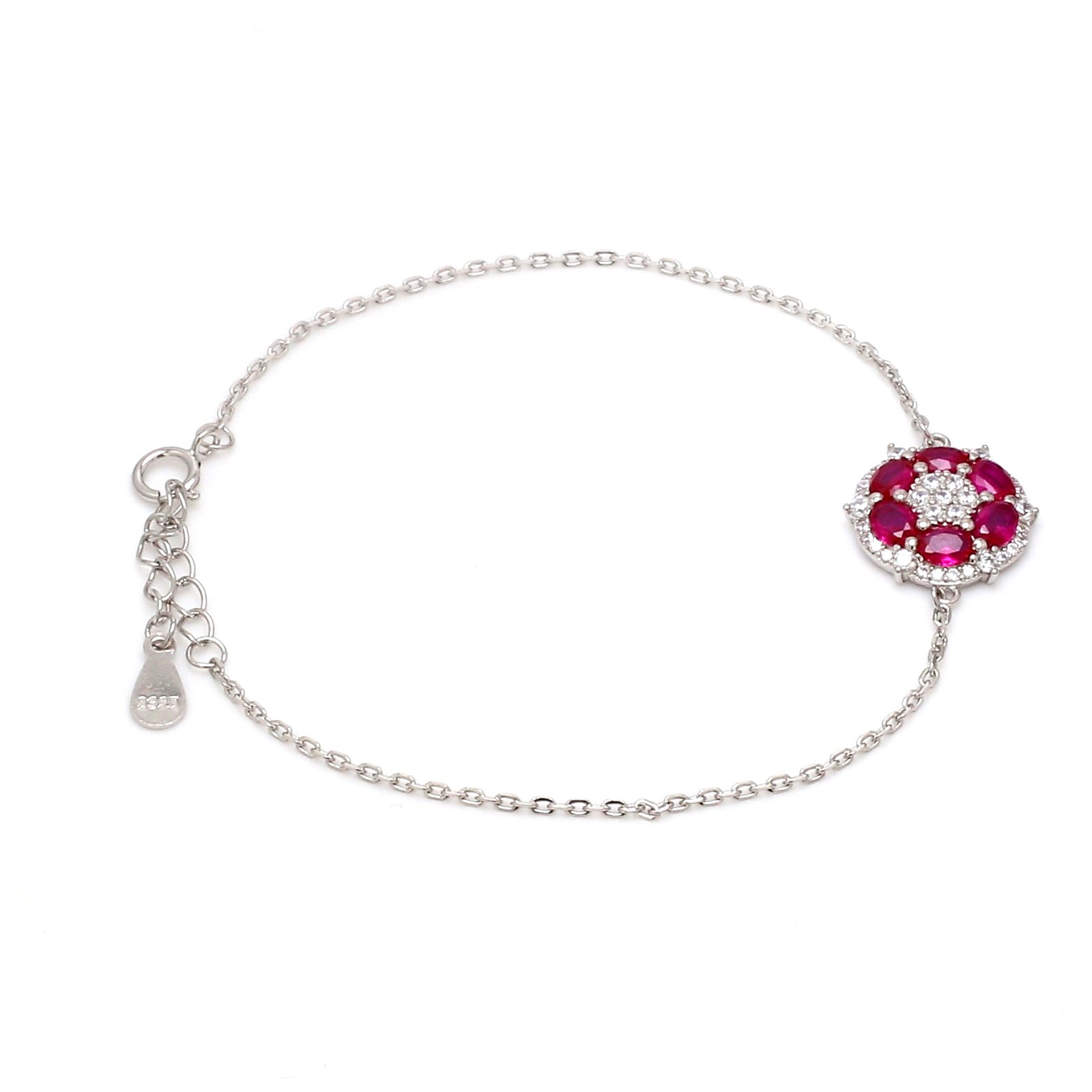 Nirelle Red Halo Bracelet – Radiant Elegance in Every Hue - Image 5