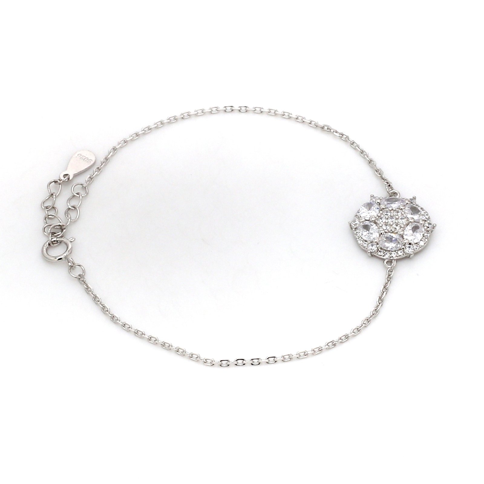 Nirelle Swaroski Halo Bracelet – Radiant Crystal Halo Elegance - Image 5