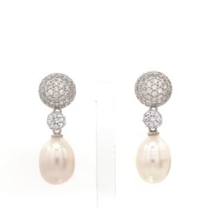 Pearl Drop Elegant – Signature Earrings by Nirelle