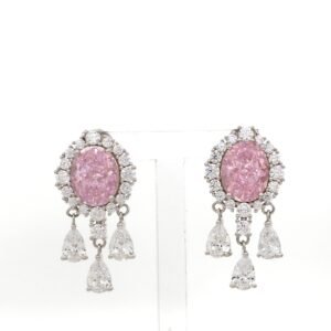 Blush Crystal Drops – Signature Earrings by Nirelle
