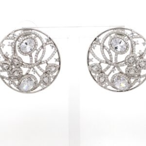 Nirelle Round Crystal Mystery – Elegant Silver Jewellery for Women