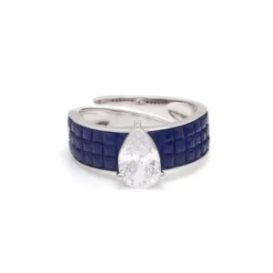 Nirelle Tricolor Bezel Bead – Sterling Silver Elegance