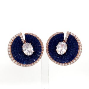 Blue Orbit Studs – Signature Earrings by Nirelle