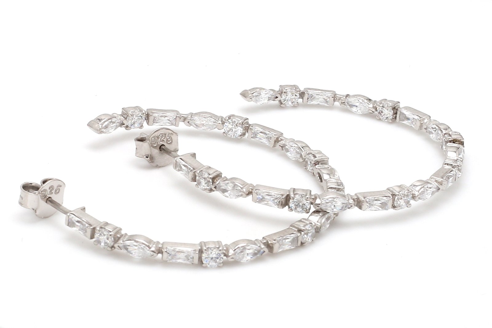 Nirelle Glam Big Hoop Earrings