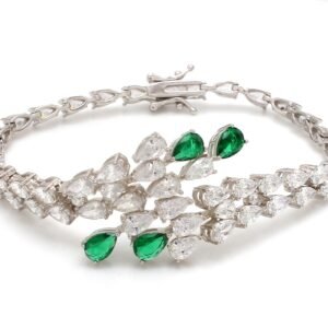 Nirelle Emerald Bloom Bracelet