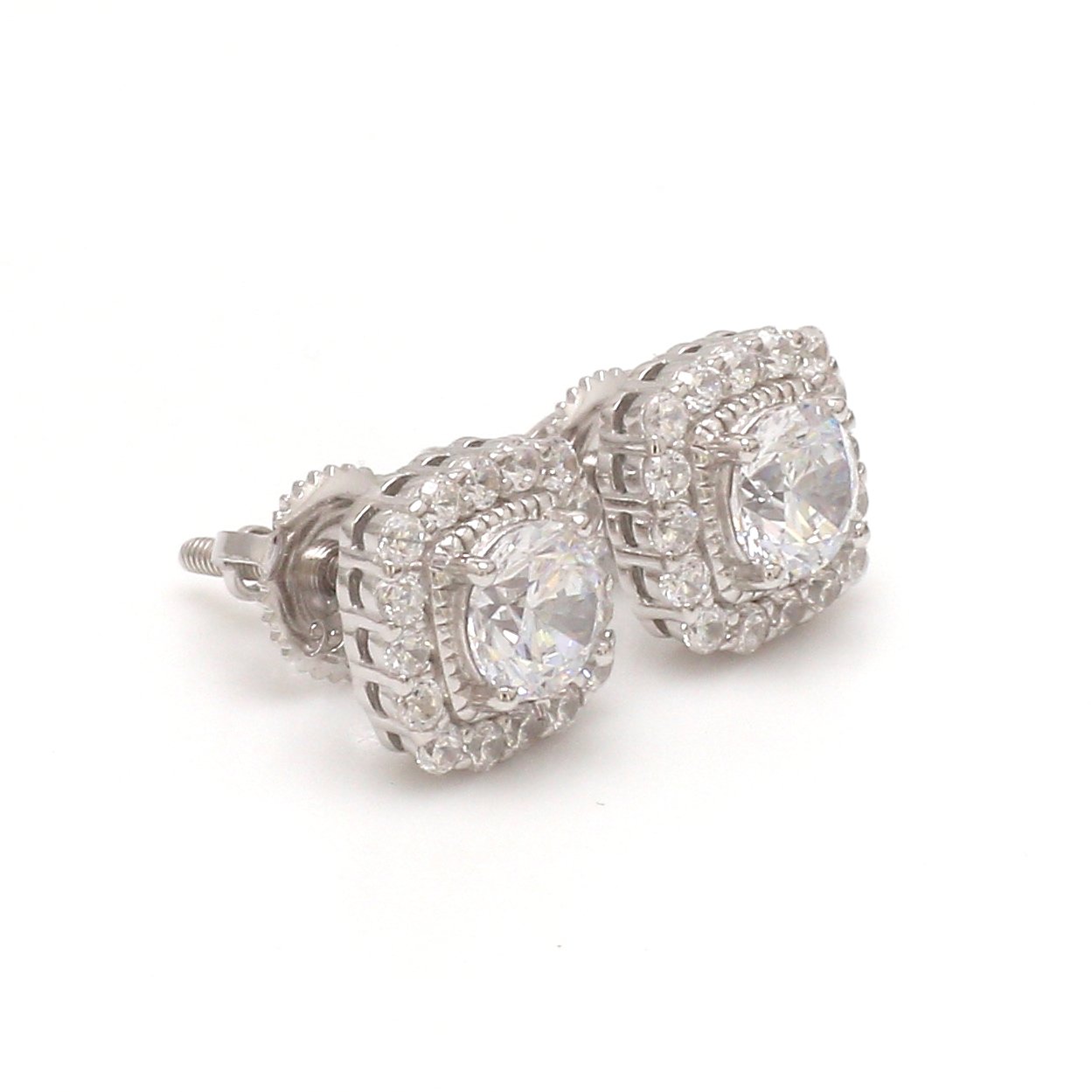 Nirelle Crystal Heart Studs - Image 2