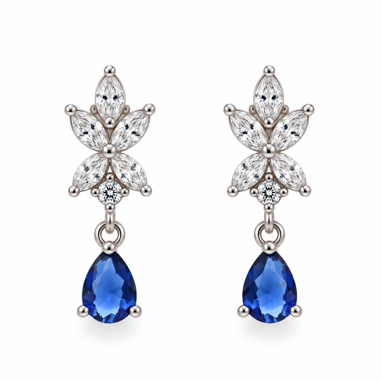 Nano Sapphire Cascade Pendant Set - Image 3