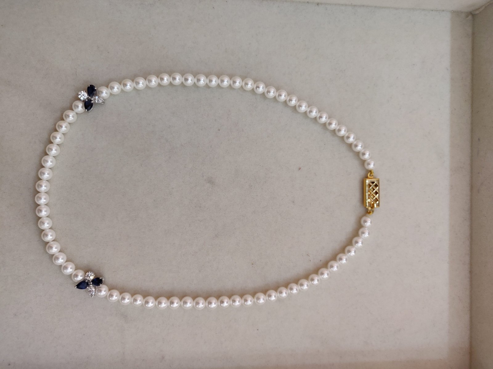 Ocean Mist Pearl Mala - Image 2