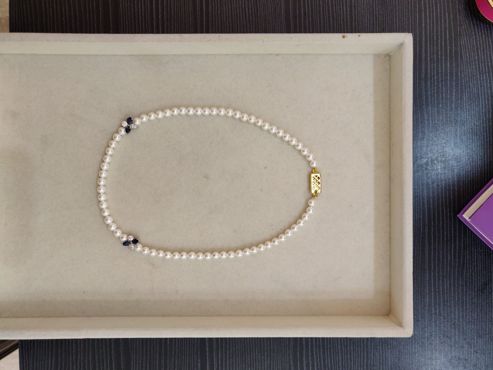Ocean Mist Pearl Mala - Image 3