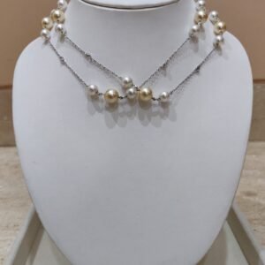 Pearl Trio Rose Cut and Mala
