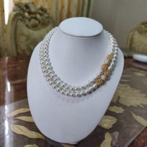 Double Line Swirl Mala
